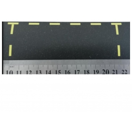 8 Places de stationnement jaunes, échelle Zéro