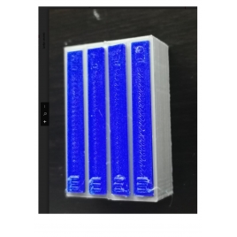 Vestiaires d'atelier, 4 portes. Echelle zéro