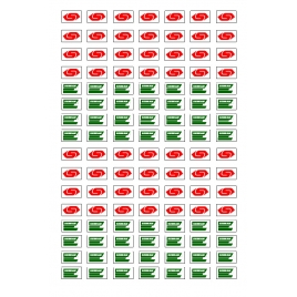 Autocollants Sernam pour Ho G40, G10? G50? G71 ET G80
