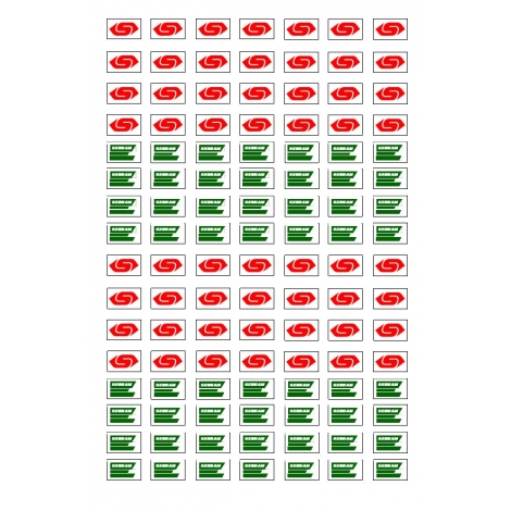 Autocollants Sernam pour Ho G40, G10? G50? G71 ET G80